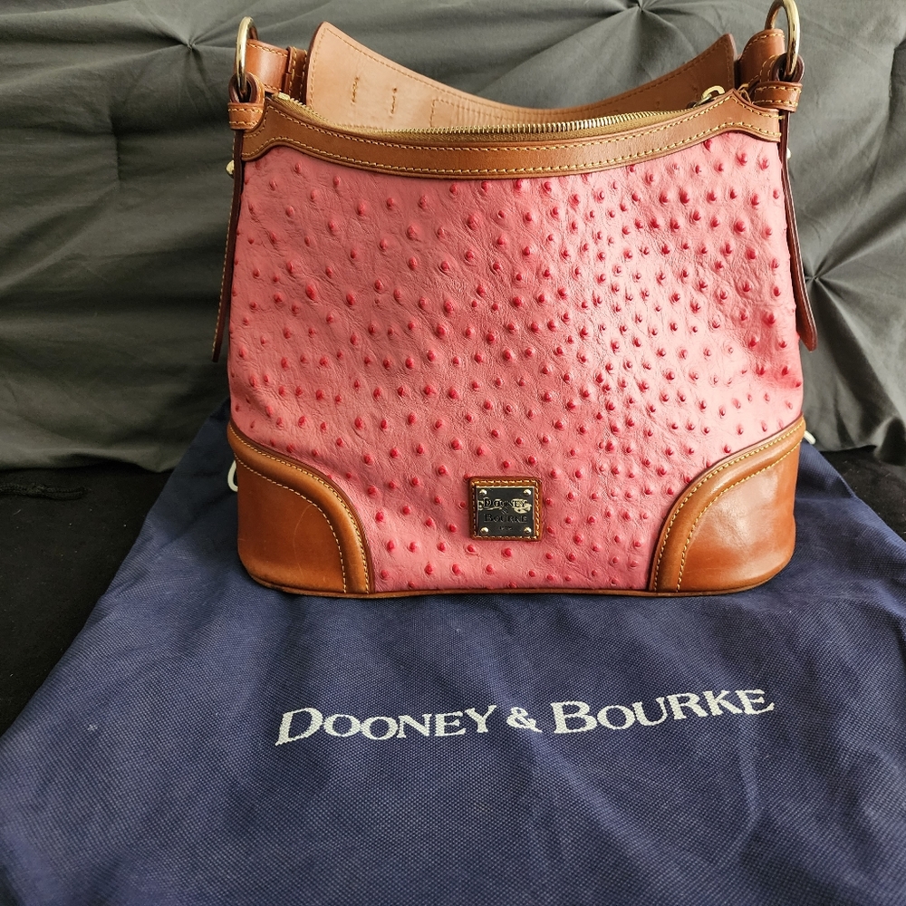 Pink Dooney and burke purse